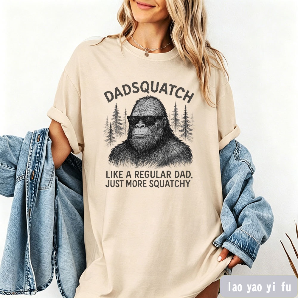 Outdoor Adventure Clothing - Cadeau amusant pour papa Bigfoot, imprimé