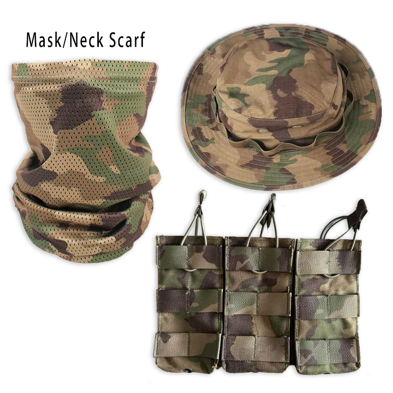 Outdoor Adventure Magazines - Équipement tactique personnalisé TAZ16 Camouflage suisse
