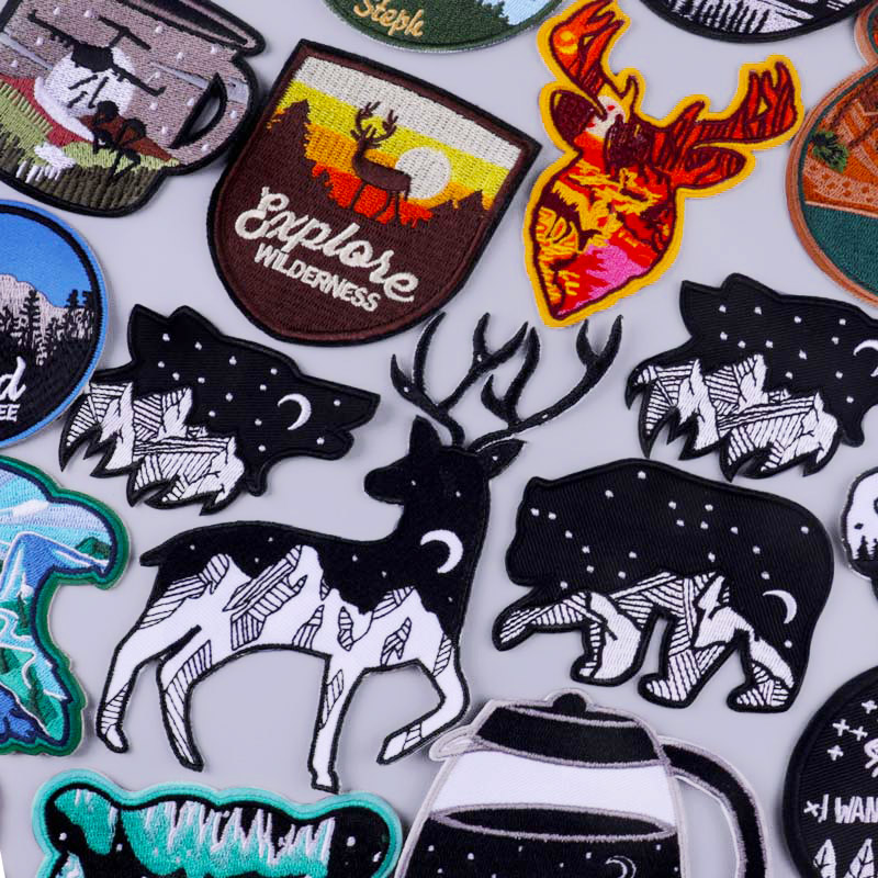 Outdoor Adventure Travel Show - Patch de cerf pour voyage d'aventure,