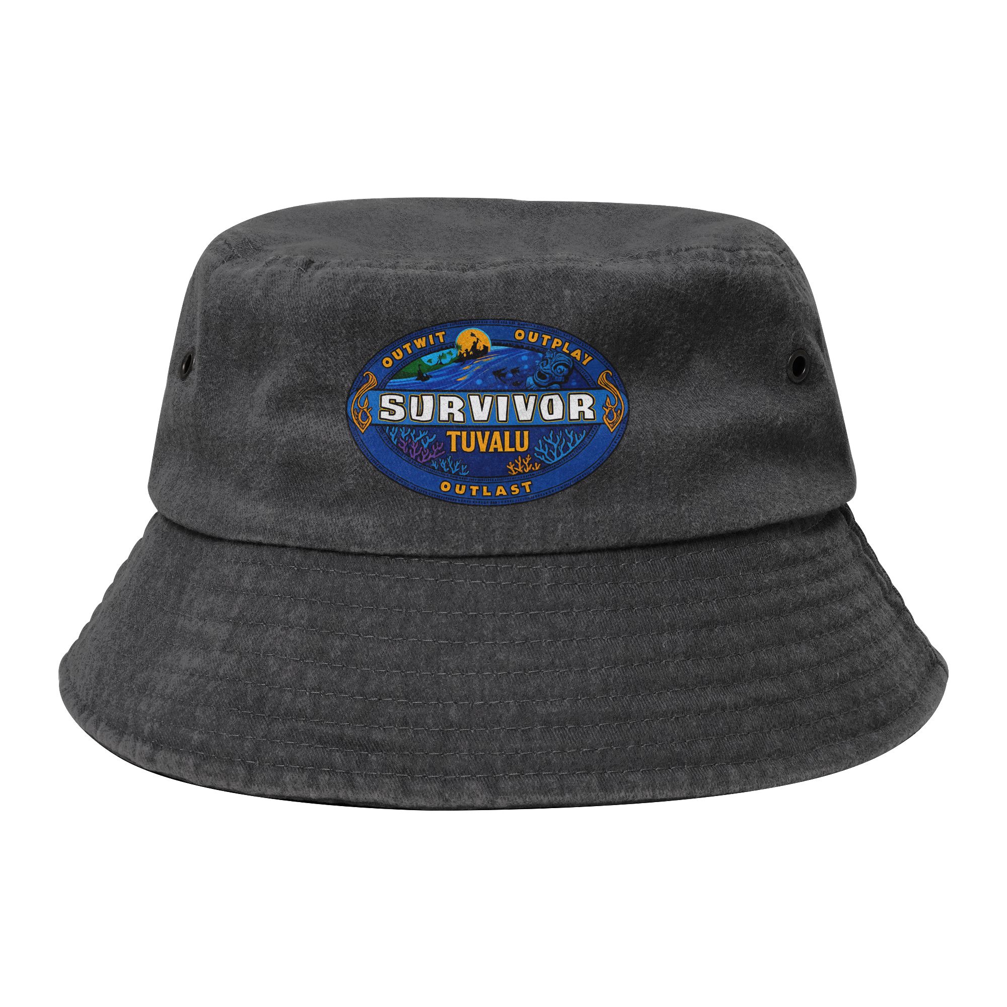 Outdoor Adventure Travel Show - Chapeau Bob Unisexe en Coton Vieilli