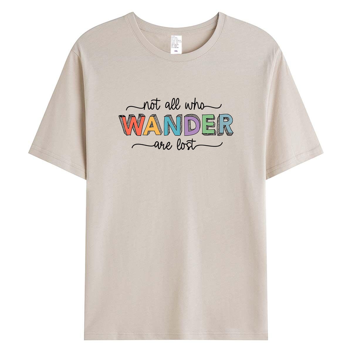 T-shirt décontracté imprimé WA - Outdoor Adventure Vacations avis et prix