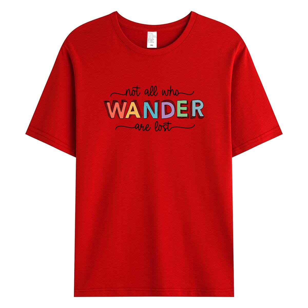 T-shirt décontracté imprimé WA - Outdoor Adventure Vacations avis et prix