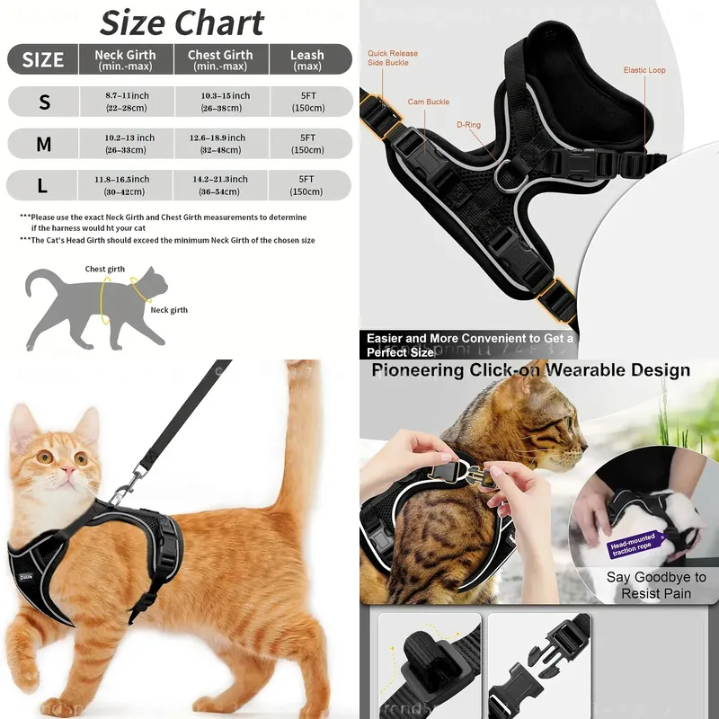 Ensemble harnais et laisse pou - Outdoor Adventure Walks avis et prix