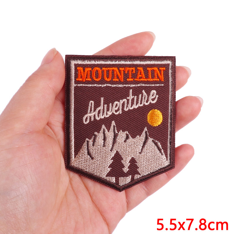 Patch brodé d'aventure de Camp - Outdoor Adventure Clothing avis et prix