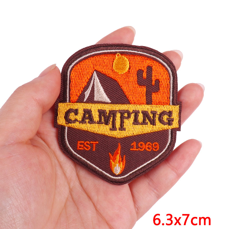 Patch brodé d'aventure de Camp - Outdoor Adventure Clothing avis et prix