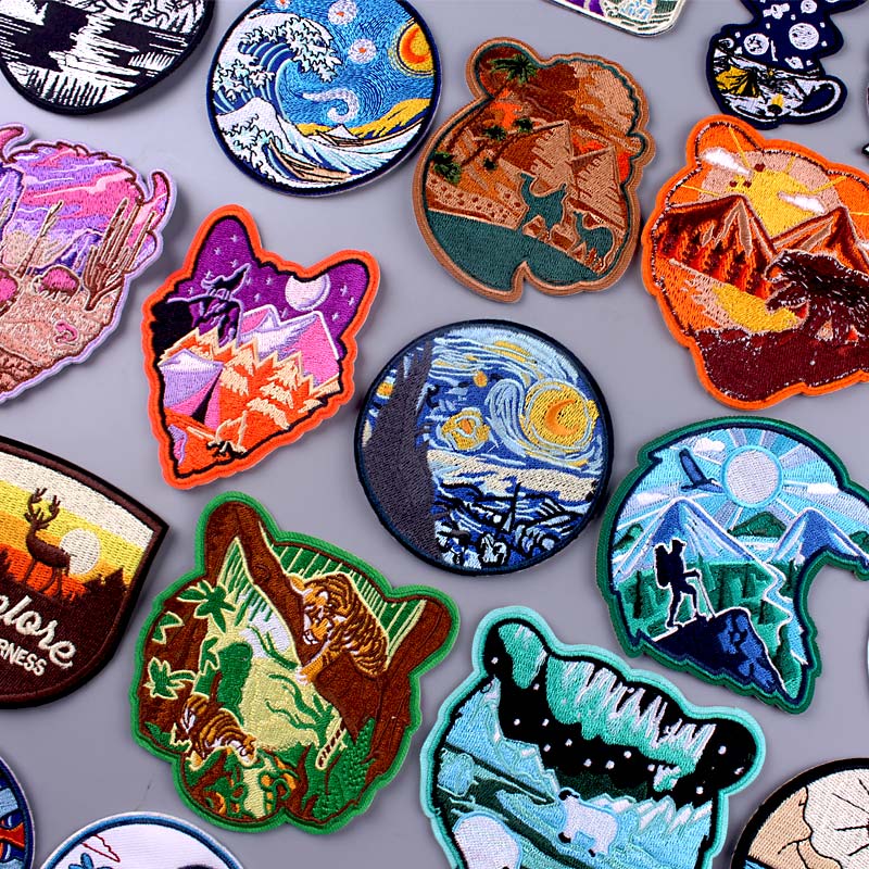 Van Gogh – Patch brodé pour vê - Outdoor Adventure Travel Show avis et prix