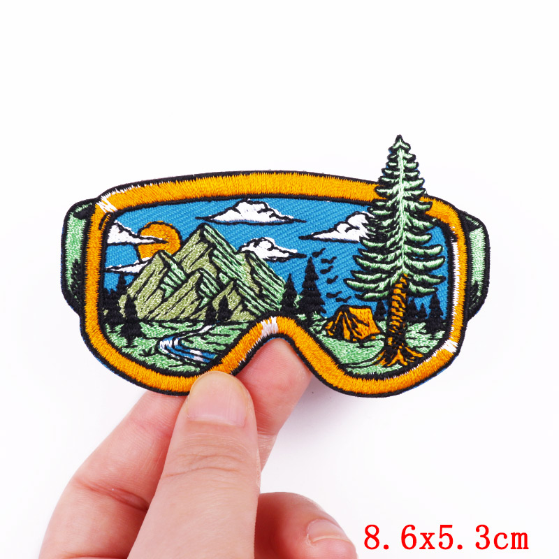 Patchs brodés pour randonnée,  - Outdoor Adventure Clothing avis et prix