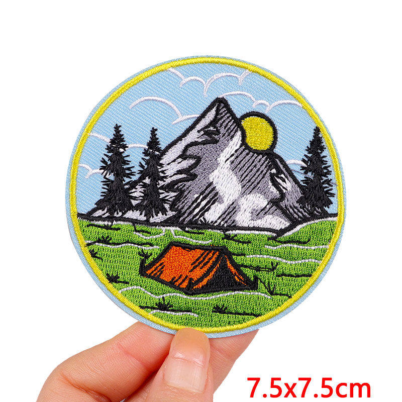 Patchs brodés pour randonnée,  - Outdoor Adventure Clothing avis et prix