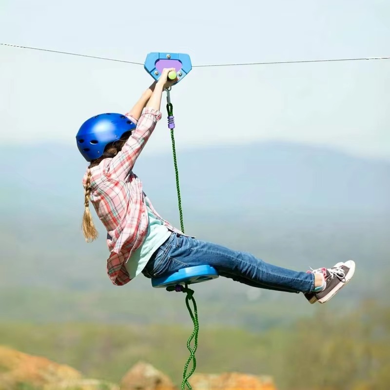 Ensemble de jeu de tyrolienne  - Outdoor Adventure Ziplines & Waterfall avis et prix